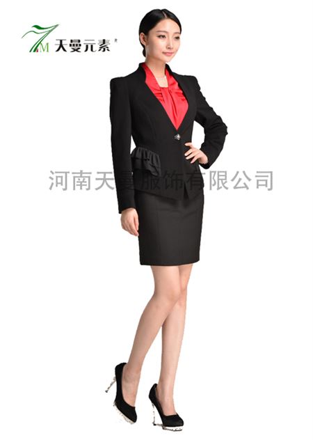 天曼元素女职业装长袖13