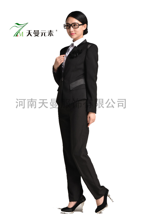天曼元素女职业装长袖34