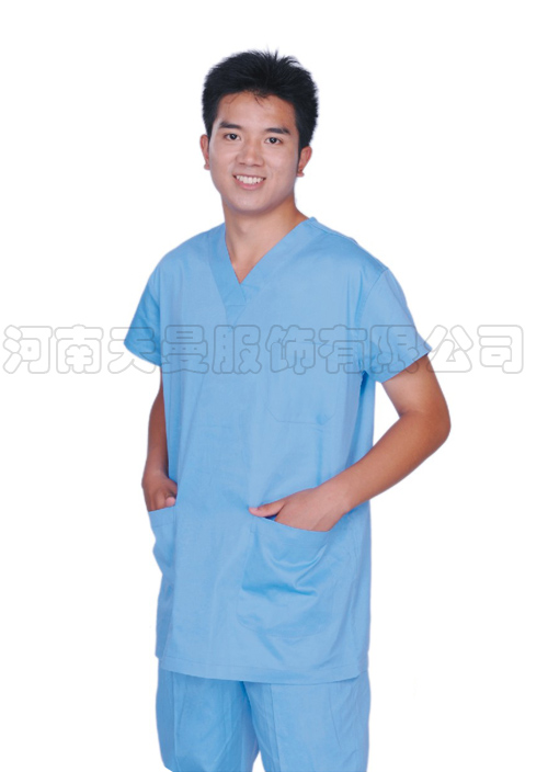 手术服外科男装短袖